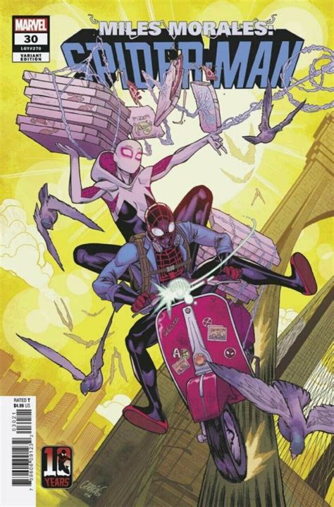 Miles Morales Spider Man 2018 30 Vfnm Miles Morales 10th