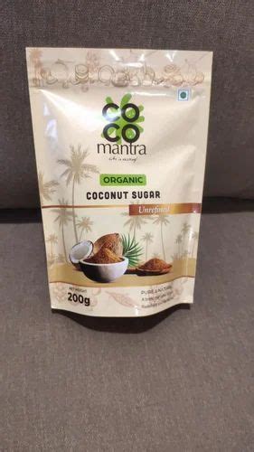 Brown Natural COCO Mantra Coconut Sugar Speciality Organic Packaging