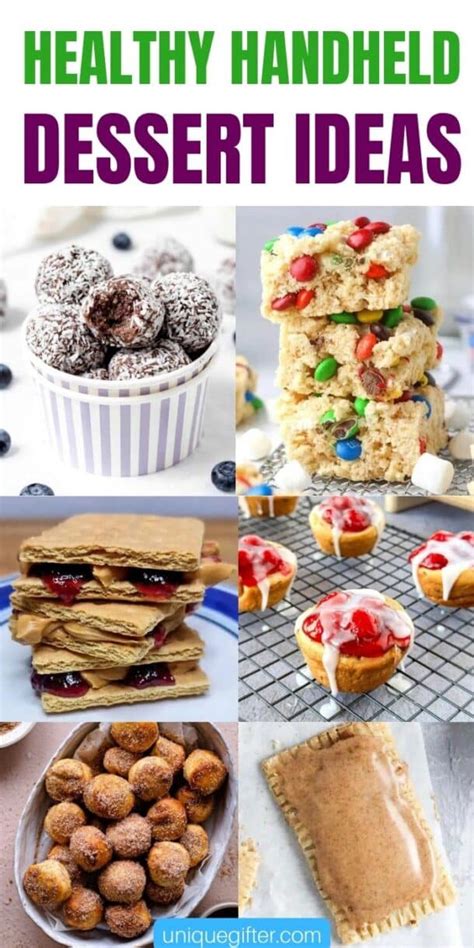 Healthy Handheld Dessert Ideas - Unique Gifter