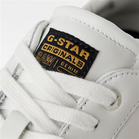 Cadet Leather Sneakers White G Star Raw® Za