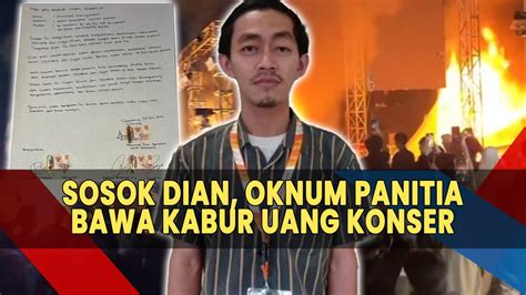 Sosok Dian Permana Angga Oknum Panitia Bawa Kabur Uang Konser Guyon