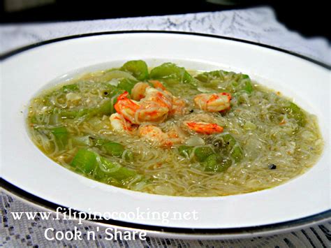 Patola with Misua Soup - Cook n' Share - World Cuisines