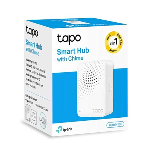 TP Link Tapo H100 Smart Home Wifi Wireless Hub With Chime