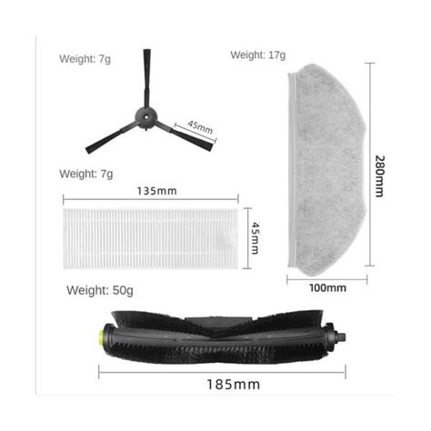 Pour Robot Aspirateur X S Max Pi Ces De Rechange Accessoires