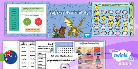 Year 4 Spelling Suffixes Lesson 3 Professor Feito