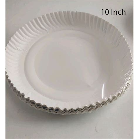 Inch Disposable Paper Plate At Rs Pack In Bengaluru Id