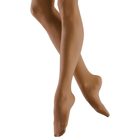 Bloch T0922l Endura Toast Tan Footed Ladies Shimmer Ballet Dance Tights