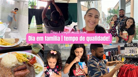 Vlog Feriado em família Marido me ajudou em casa Almoçamos no