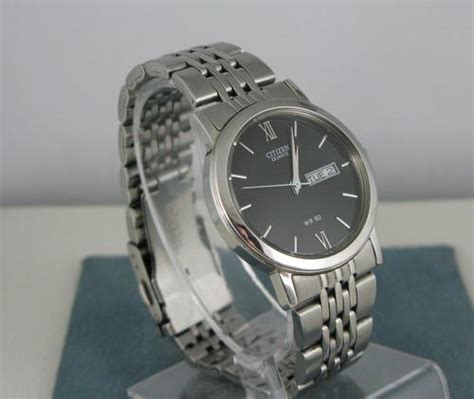 Mens Watches Classic Citizen Quartz Wr 50m Dateday Calendar Elegant