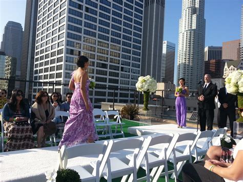 Los Angeles Rooftop Wedding - Undercover Live Entertainment