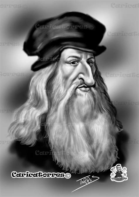 CARICATURA DE LEONARDO DA VINCI Leonardo Da Vinci Caricaturas