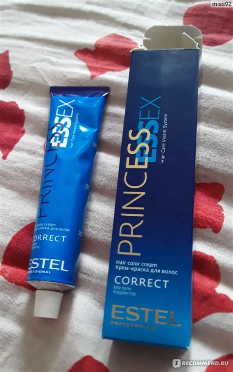 Корректор цвета Estel Professional Essex Correct - «Избавляемся от ...