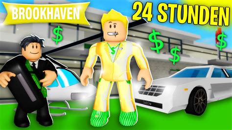 24 STUNDEN als SUPERREICHER MILLIADÄR LEBEN Roblox Brookhaven RP