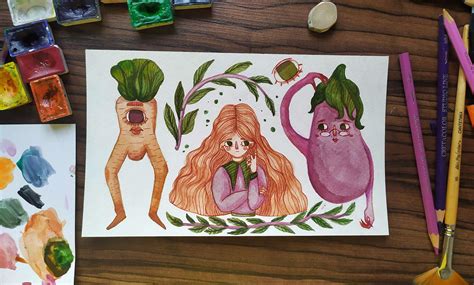 Весенняя иллюстрация :: Behance