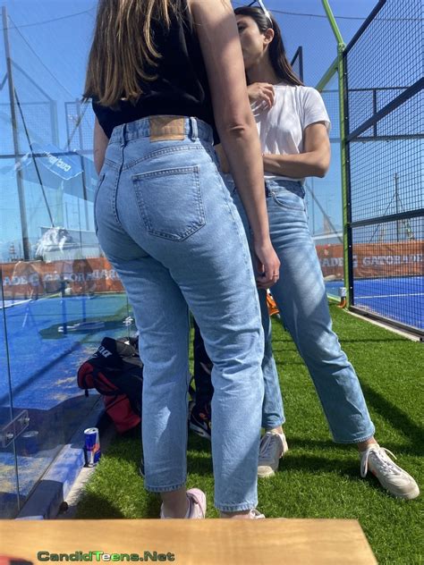 Candid Ass In Blue Jeans Candid Teens