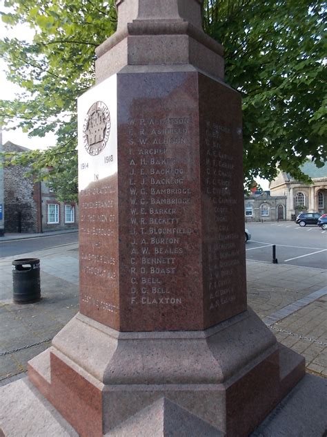 Thetford War Memorial War Memorials Online