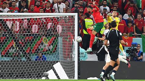 Mondial Victoire Historique Du Maroc Face Au Portugal