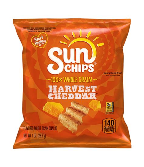 Sunchips® Harvest Cheddar® Flavored Whole Grain Snacks 1 Oz