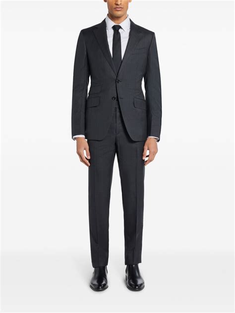 TOM FORD Traje Con Botones Gris FARFETCH MX