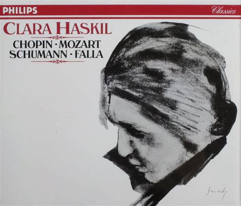 Mozart Schumann Chopin Et Falla Haskil Clara Igor Markevitch