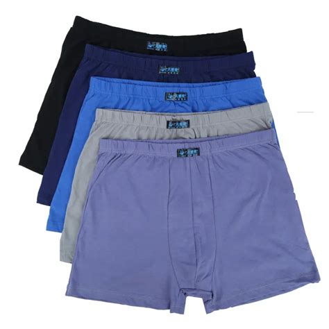 Boxer De Algod O Solto Masculino Cuecas Curtas Grandes Roupas Ntimas