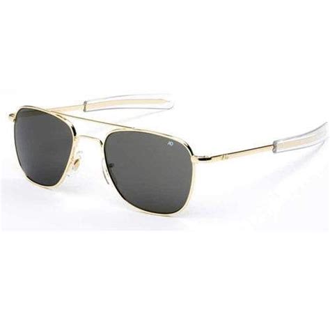 K Gold E P Ao American Optical Original Pilot Aviator Sunglasses By