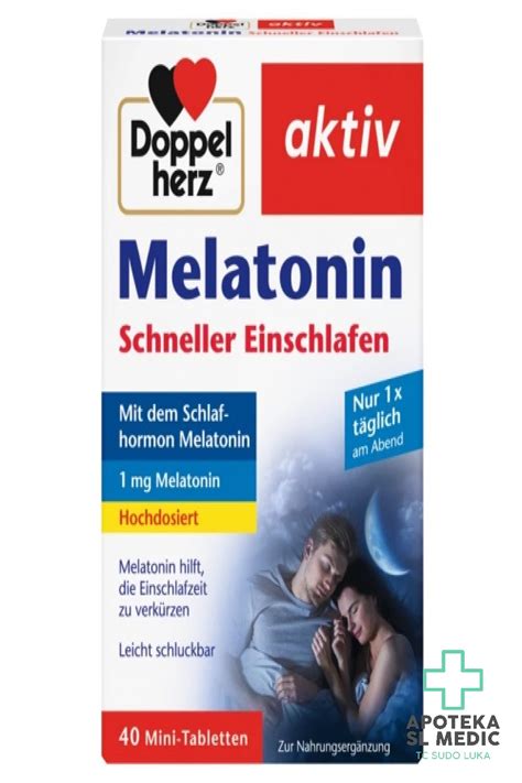 Doppelherz Aktiv Melatonin Mini Tableta Apoteka Sl Medic