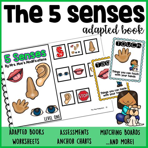 5 Senses Chart