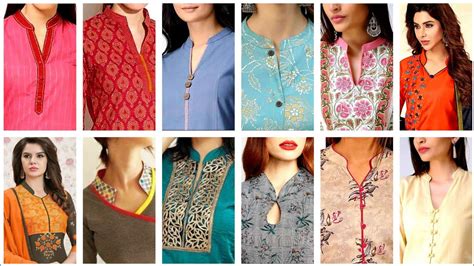 Most Beautiful Half Collar Neck Design For Kurti And Kameez