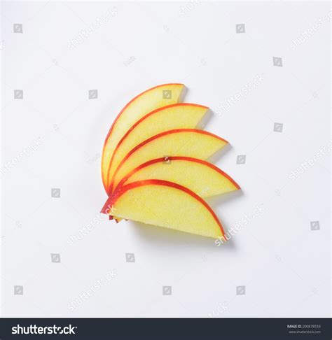 Fresh Apple Slices On White Background Stock Photo 200878559 Shutterstock