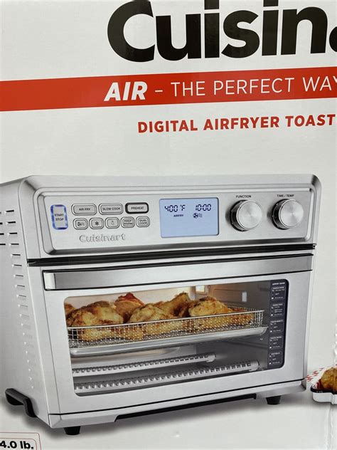 Cuisinart Digital Airfryer Toaster Oven Toa 95 Stainless Steel 86279189776 Ebay