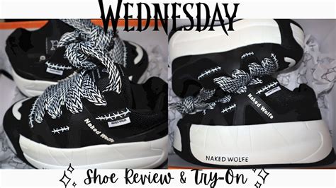 Wednesday Addam S Naked Wolfe Slider Shoe Review Try On Haul Youtube