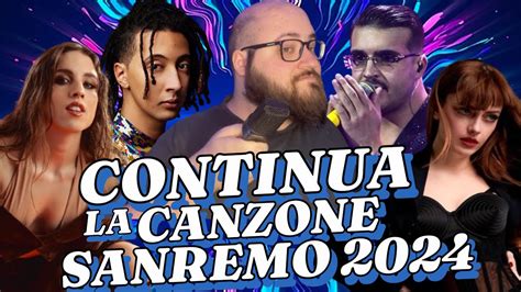 Continua La Canzone Canzoni Sanremo Music Challenge Youtube