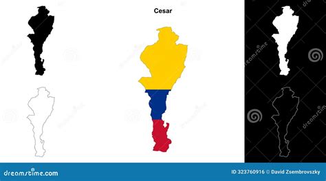 Mapa de contorno de cesar ilustração do vetor Ilustração de vazio