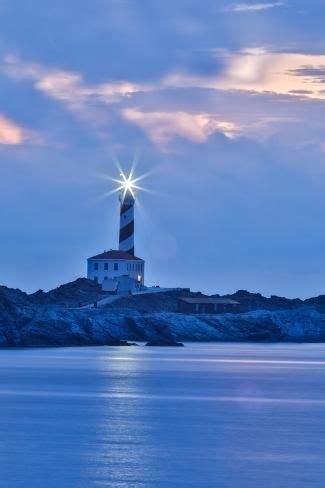 Spain Menorca Favaritx Sunrise Near The Lighthouse Photographic