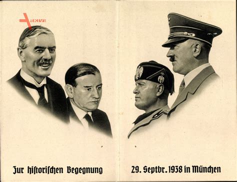 Führer und Reichskanzler Adolf Hitler Benito Mussolini Begegnung am