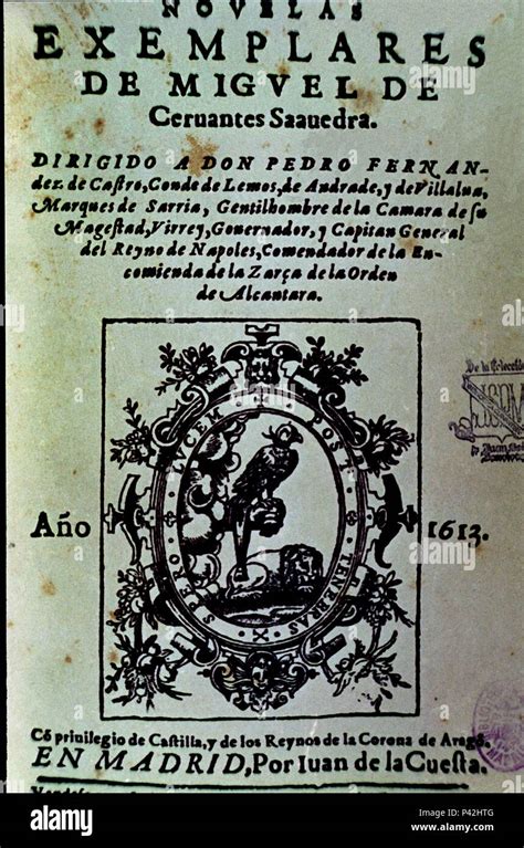 Las Novelas Ejemplares De 1613 Autor Miguel De Cervantes Saavedra