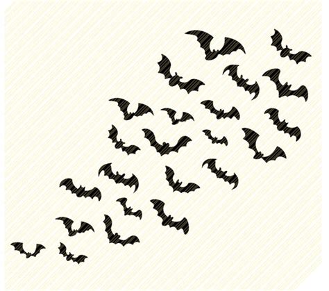 Bats SVGHalloween SVG Vampire SvgCut File Etsy