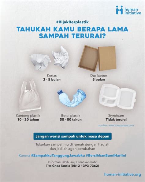 Berapa Lama Sampah Di Rumah Kita Dapat Terurai