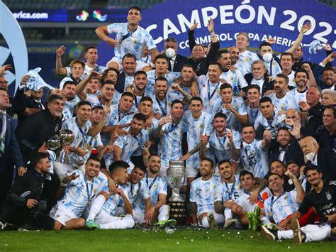 End Of 28 Year Drought Of Trophies Messi Pays His Debt To Argentina