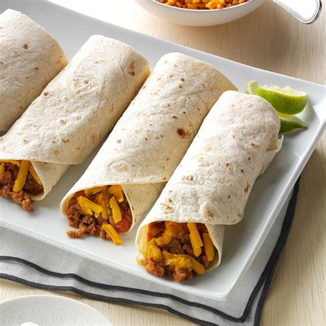 Brief Burritos Recipe How To Make It Taste Of Home