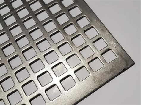 Square Hole Perforated Sheet To Secure Safety And Ventilation