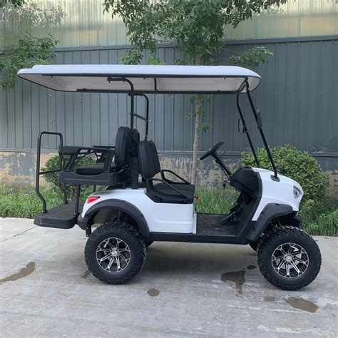 Km Mileage Lithium Battery Seat Electric Golf Buggy China Golf