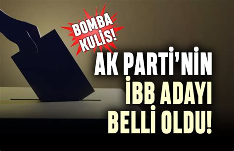 Kulis AK Partinin İBB Adayı belli oldu Yaşam Gazetesi