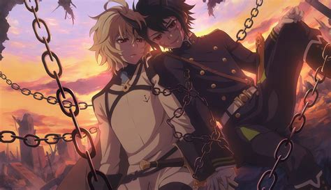 Mikayuu Mikaela Hyakuya Owari No Seraph Seraph Of The End