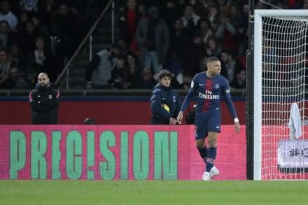 Kylian Mbappe Lottin Psg Reacted During Editorial Stock Photo Stock