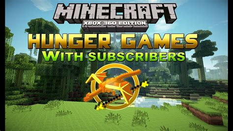 Hunger Games With Subscribers Minecraft Xbox 360 Edition Youtube