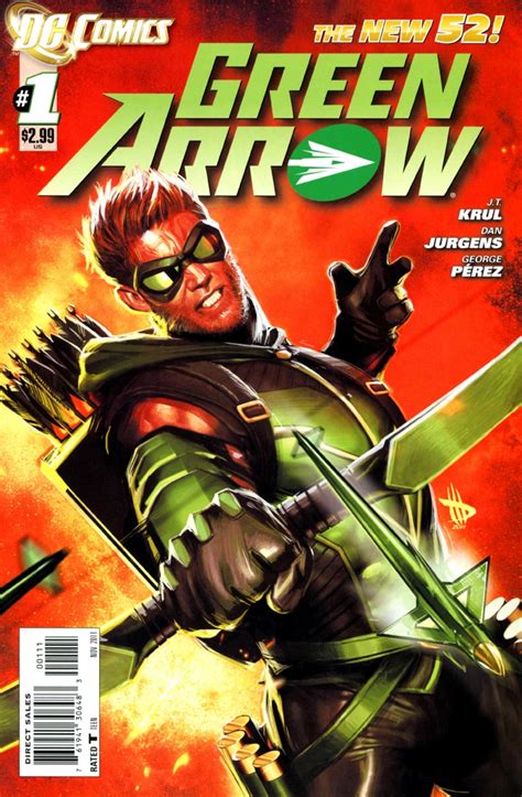 Reviewbaffled By The New 52s Green Arrow 1 Borg