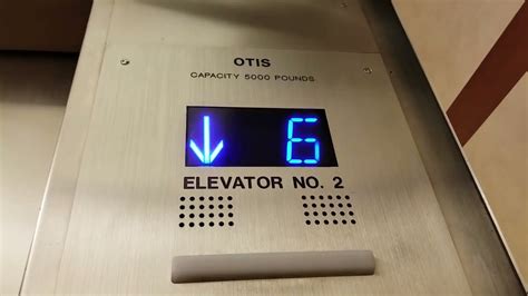 Modernized And Noisy Otis Lexan Traction Elevator Sb Swedish Mc