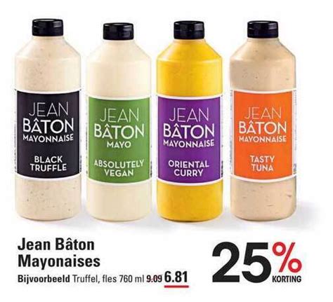 Jean B Ton Mayonaises Aanbieding Bij Sligro